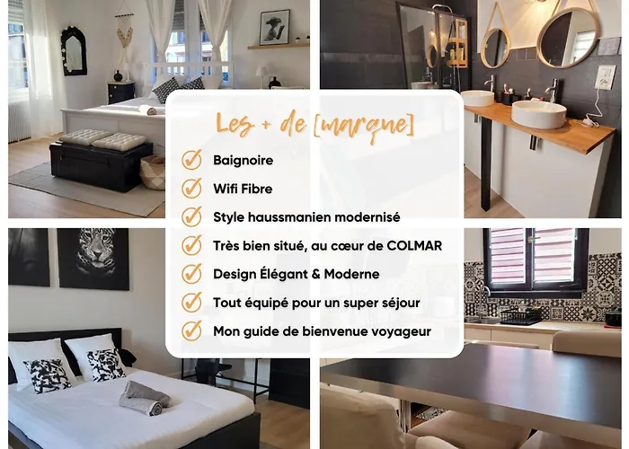 Apartment Centre 6 Couchages 3 Grandes Colmar